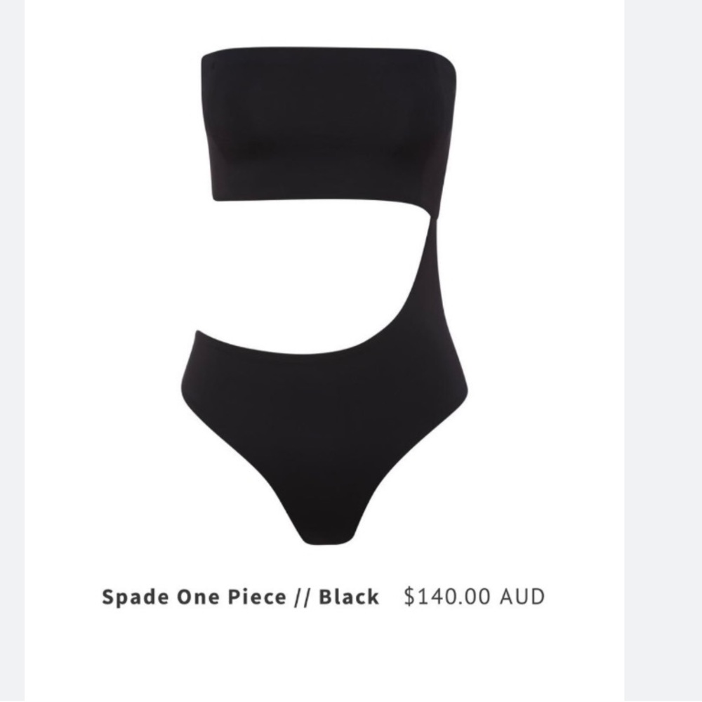 NWOT MYRASWIM Spade one piece swimsuit